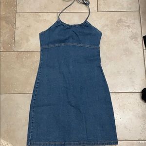 Denim dress